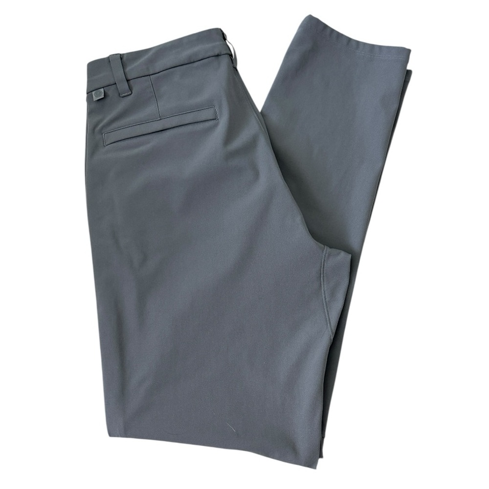Lululemon Men’s Commission Pants Classic Grey 34 - Picture 4 of 12